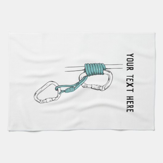 Bachmann Klettern Geschirrtuch (Horizontal)