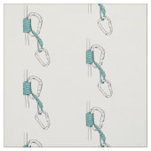 Bachmann Knot Climbing Prusik Hitch Stoff (Muster)