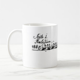 Bach's Cello Suite Kaffeetasse