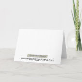 Bachs Geburtstag Karte (Rückseite)