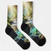 Bachsaiblingsocken Socken (Rechts)