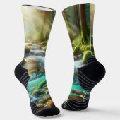 Bachsaiblingsocken Socken (Gewinkelt)