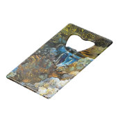 BACHWASSERFALL GELDBEUTEL FLASCHENÖFFNER (Vorderseite Schrägansicht)