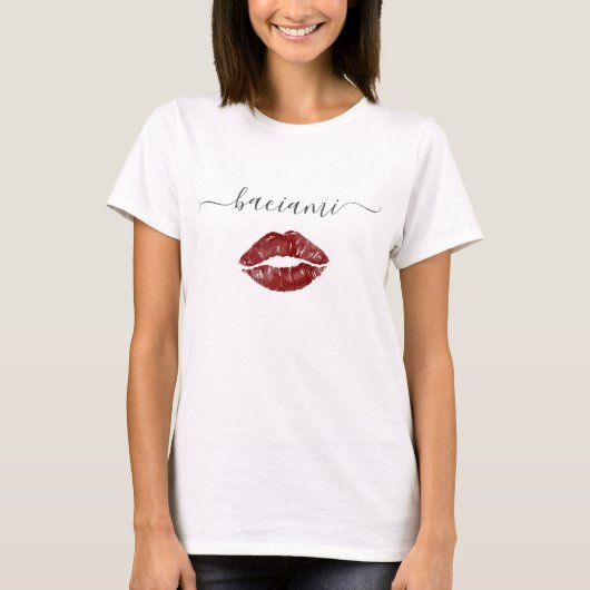 Baciami | Kiss Me T-Shirt (Vorderseite)