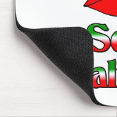 Baciami Sono Italiana (küssen Sie mich, den ich Mousepad (Ecke)