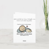 Bacis Valentinsgruß Feiertagskarte (Rückseite)