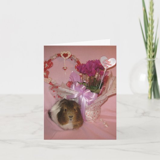 Bacis Valentinsgruß Feiertagskarte (Vorderseite)