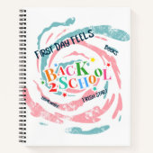 Back 2 School First Day fühlt sich Bücher Hausaufg (Vorderseite)