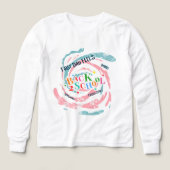 Back 2 School First Day fühlt sich Bücher Hausaufg (Design Vorderseite)