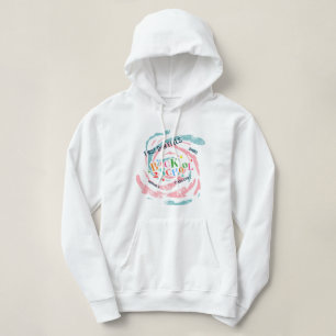 Back 2 School First Day fühlt sich Bücher Hausaufg Hoodie