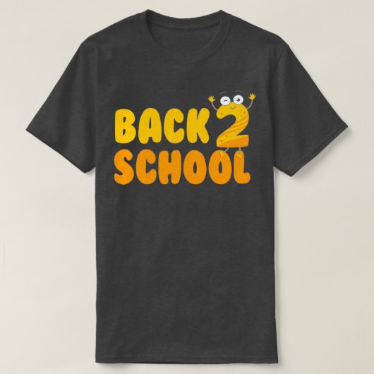 Back 2 school first grade second grade teacher 1 T-Shirt (Design vorne)
