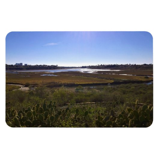 Back Bay, Newport Beach, Kalifornien Magnet (Horizontal)