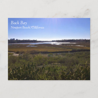 Back Bay, Newport Beach, Kalifornien Postkarte