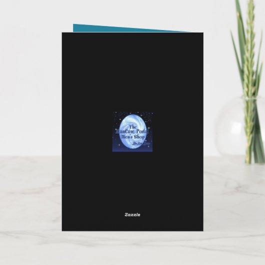 Back Beat Drum Set Blank Karte (Rückseite)