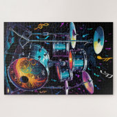 Back Beat Drum Set Puzzle (Horizontal)