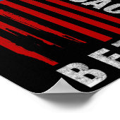 Back Biden Kamala Harris 2020 Gif Poster (Ecke)