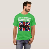 Back British Farmers Support UK Farming T-Shirt (Vorne ganz)