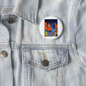 „Back Door Chemistry“-Design-Chiffon-Oberteil Button (Beispiel)