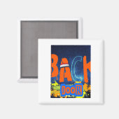 „Back Door Chemistry“-Design-Chiffon-Oberteil Magnet (Vorderseite/Rückseite)