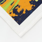 “back Door Chemistry” Design Chiffon Top Fleecedecke (Ecke)