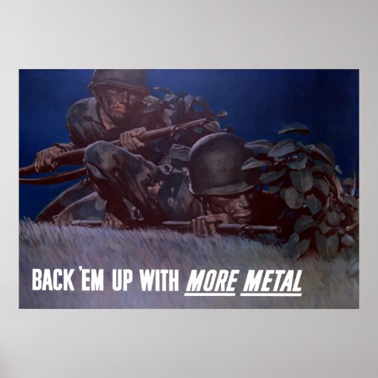 Back 'Em Up Poster (Vorne)