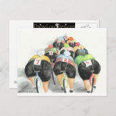 Back End of the Bunch Postcard, by Lyn Hurring Postkarte (Vorne/Hinten)