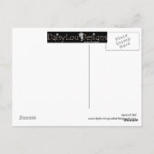 Back End of the Bunch Postcard, by Lyn Hurring Postkarte (Rückseite)