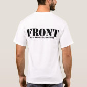 BACK/FRONT - Nur gemäßigt verwirrt T-Shirt (Rückseite)