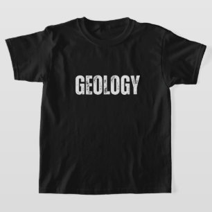 Back & Front Warte sehen, wie ein Rock Geology str T-Shirt