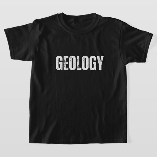 Back & Front Warte sehen, wie ein Rock Geology str T-Shirt (Ablage )
