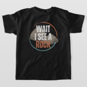 Back & Front Warte sehen, wie ein Rock Geology str T-Shirt (AblageHinten)