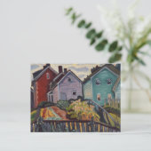 Back Garden von Prudence Heward Postkarte (Stehend Vorderseite)