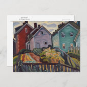 Back Garden von Prudence Heward Postkarte (Vorne/Hinten)