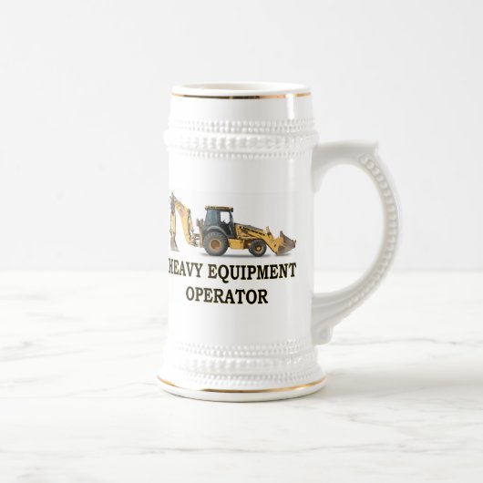 BACK HOE LOADER BIERGLAS (Rechts)