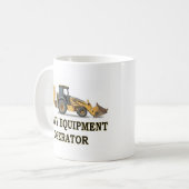 BACK HOE LOADER KAFFEETASSE (Vorderseite Links)