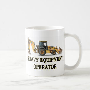 BACK HOE LOADER KAFFEETASSE