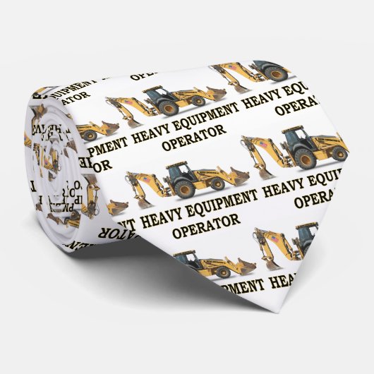 BACK HOE LOADER KRAWATTE (Gerollt)