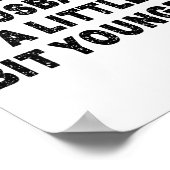 Back I Like My Husband A Little Bit Younger Couple Poster (Ecke)