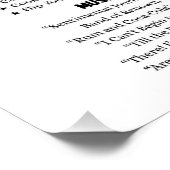 Back in 1945 Birthday Memories Poster (Ecke)