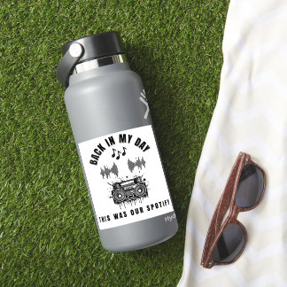 Back in My Day This was Our Spotify Aufkleber