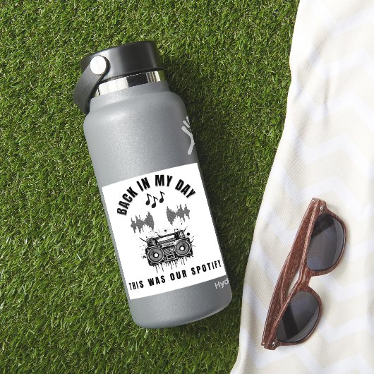 Back in My Day This was Our Spotify Aufkleber (HydroFlask Insitu)