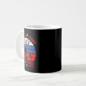 Back It Up Terry Put It in Reverse Funny 4th Of Ju Kaffeetasse (Vorderseite Links)