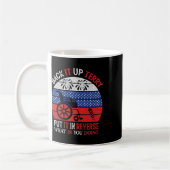 Back It Up Terry Put It in Reverse Funny 4th Of Ju Kaffeetasse (Links)