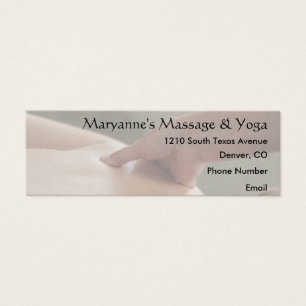 Back Massage Foto - Daumen