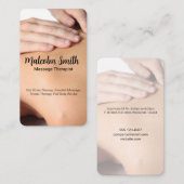 Back Massage | Health Spa Terminkarte (Vorne/Hinten)