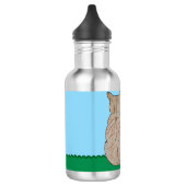 Back of Cat- Cats are such deep thinkers Edelstahlflasche (Links)