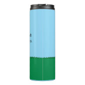 Back of Cat- Cats are such deep thinkers Thermosbecher (Rückseite)