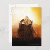 Back of Head with Crown Postkarte (Vorne/Hinten)
