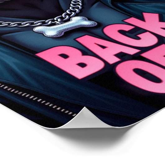 Back Off  Poster (Ecke)