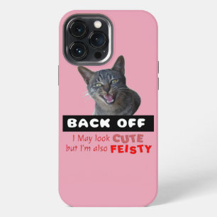 BACK OFF Süße Katze - Süß aber feurig iPhone 13 Pro Max Hülle